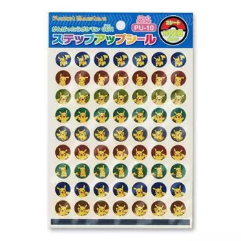 Showa Note Pokemon Step Up Наклейка Средняя Наклейка Пикачу 797418 Наклейка Награда Наклейка Мотивация PU-10