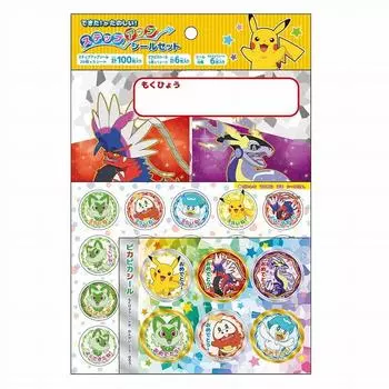 Showa Note Pokemon Step Up Seal Set 373729001
