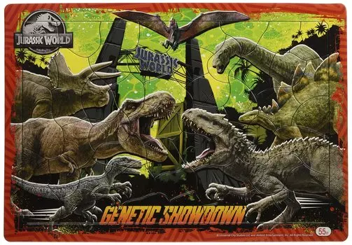 Showa Note Puzzle Jurassic World 55 pieces B4 size 151527701