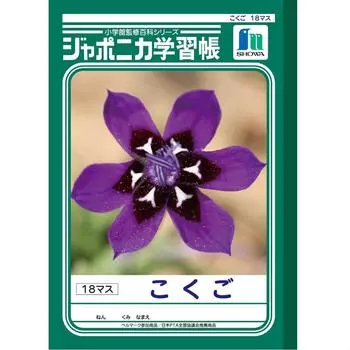 Showa Note Study Book Japonica Japanese 18 squares B5 5 book pack JL-10-25