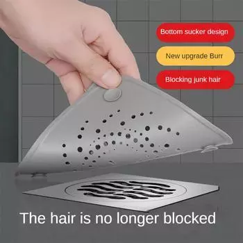 Shower Drain Plug Hair Catcher Stopper Kitchen Sink Strainer Sewer Silicone Bathroom Floor Bathtub Water Filter Home Accessories