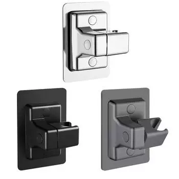 Держатель для душевой лейки с присоской Универсальный держатель для душевой рейки с покрытием Подставка для душевой лейки с присоской Аксессуары для ванной комнаты Grey