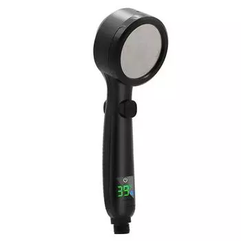 Душевая лейка Водосберегающая дождевая душевая лейка 4 модели Типы струй Душевая лейка с цифровым дисплеем температуры