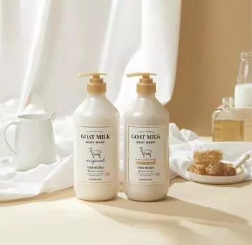 Shower Mate Goat Milk Original гель для душа 800 мл 2 вида, выберите 1 Shower Mate Goat Milk Manuka