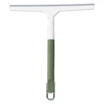 Shower Squeegee Mirror Cleaner Car Glass Wiper Rubber Window Scraper Mirror Cleaner Car Glass Cleaner Wiper Rubber Multi-Scene светло-зеленый