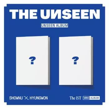 SHOWNU X HYUNGWON THE UNSEEN Альбом UNSEEN или SEEN вер. UNSEEN ver.