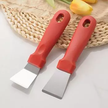 Шпатель для чистки АБС-пластика, красный, безопасный, прочный из нержавеющей стали D