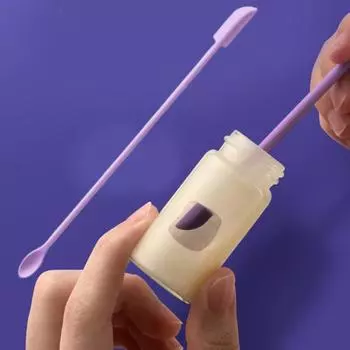 Шпатель для макияжа, скребок с двойной головкой, удобная ручка, легкий гель для мытья тела, товары для дома Small