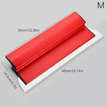 Шпатель для сглаживания гипсокартона, гибкое лезвие, лезвия для покраски, строительный инструмент 40CM