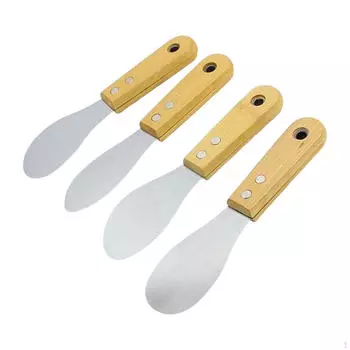 Шпатель для заделки швов из углеродистой стали, инструмент для финишной обработки шпаклевки для удаления обоев, заделки швов гипсокартона