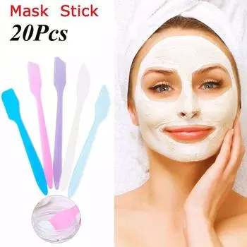 Шпатели Средства по уходу за кожей Маска Грязевые инструменты Инструменты для макияжа Косметические инструменты Маска-палочка Ложка для смешивания Маска-скребок розовый