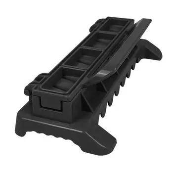 Шпажки для кебаба, приспособление для приготовления кебаба, форма для кебаба из говядины, мяса, овощей, для барбекю, гриля, портативный инструмент для кебаба прессового типа для вечеринок с барбекю, пикников чёрный