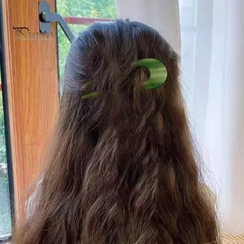 Шпилька для волос уксусная кислота легкая U-образная шпилька для школы, работы, путешествий, вилка для волос для женщин, аксессуар для волос кофейный