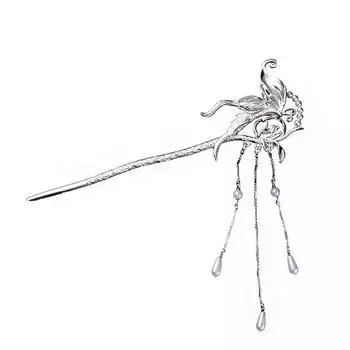 Шпилька для волос в старинном стиле Cheongsam, китайский стиль, заколка-бабочка, палочки для волос Hanfu