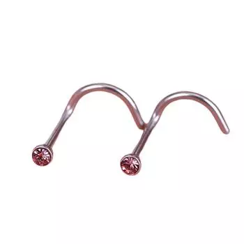 Шпильки для носа, модный декоративный аксессуар, изысканные стильные ювелирные изделия из нержавеющей стали для молодых девушек, подарочные украшения для туалетных принадлежностей