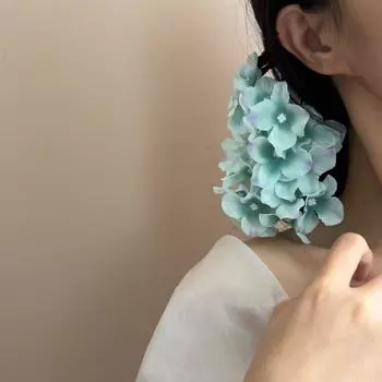 Шпильки для волос для пучков имитация цветка Шпилька для волос Заколка для волос Аксессуары Ханфу синий/зелёный