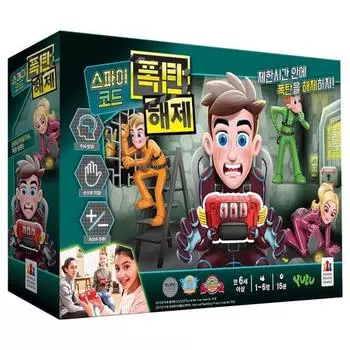 Шпионский код обезвреживания бомбы, популярная корейская игра