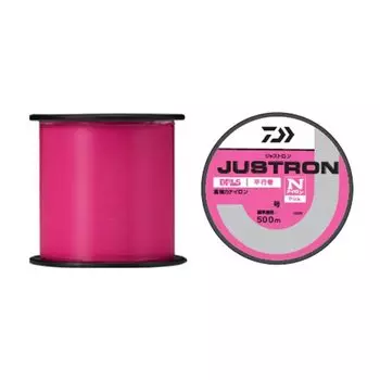 Шпулька DAIWA Justron Pink/Нейлоновая леска/Michiito 3-500 розовый