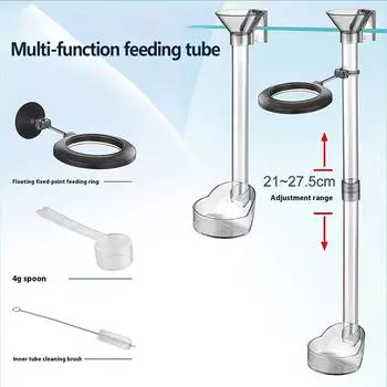 Кормушка для креветок, набор тарелок с кольцами для кормления, портативная щетка для чистки аквариума, кормушка для крабов, рыб, водных животных