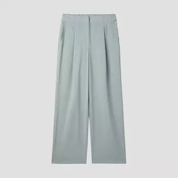 [shs Miss] Back Banding Wide Pants Swwslp22140 Ll light blue/55