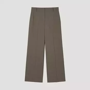 [shs Miss] Back Banding Wide Set Up Pants Swsslp2207l Lw light brown/55