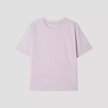 [shs Miss] Базовая футболка с круглым вырезом и коротким рукавом sajTsp22510 Lp light pink/00