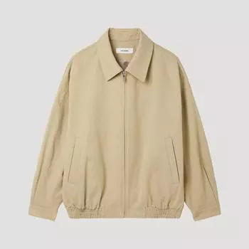 [shs Miss] Cotton Collar Zip Up Jumper Swwjpp11710 beige/55