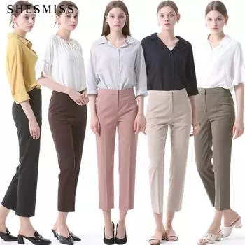 Брюки прямого кроя Shs Miss Line Up Span pink (PI)/55