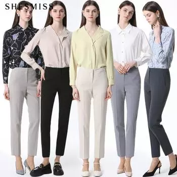 Shs Miss Minimal Slim Pants Light blue (LL)/44