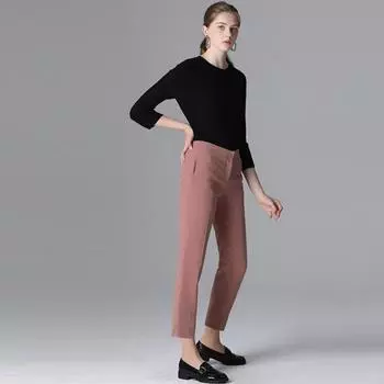 Shs Miss Slim Fit повседневные однотонные брюки pink (PI)/66