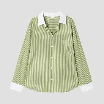Рубашка Shs Miss Stripe Collar Swwstp12080 Gn painted/55
