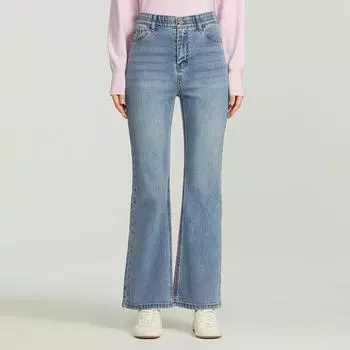 Shs Miss Washing Boot Cut Denim Pants Ssmslp12030 blacks/66