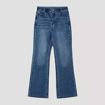 Shs Miss Washing Boot Cut Denim Pants Ssmslp12030 Dl dark blue/55