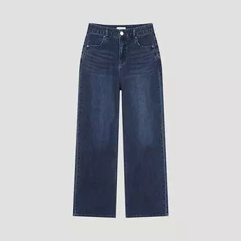 Shs Miss Washing Прямые джинсовые брюки Ssmslo22070 Na navy/55