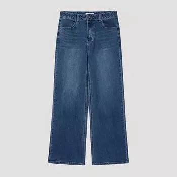 [ShS S miSS] baSic Wide Denim pantS SSlp22080 light blue/55