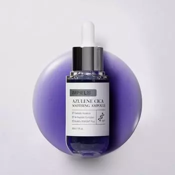[Штаб-квартира Impiel] Успокаивающая ампула Impiel Azulene Cica, 1 шт., 30 мл
