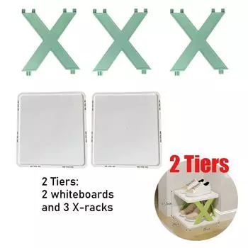 Штабелируемая обувница Многоярусный органайзер для хранения обуви Съемная Компактная полка для обуви Пластиковые шкафы для обуви Товары для дома