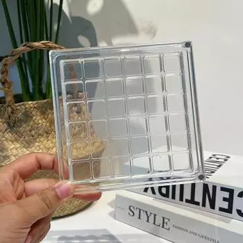 Штабелируемый ящик для хранения ракушек, акриловый ящик для коллекции бусин, шкатулка для мелочей в виде морской звезды 36 Grids