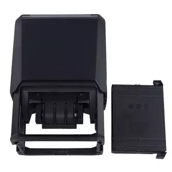 Штамп для даты, быстросохнущий, прозрачный, прочный пластик, легко персонализируемый штамп для даты для хранения