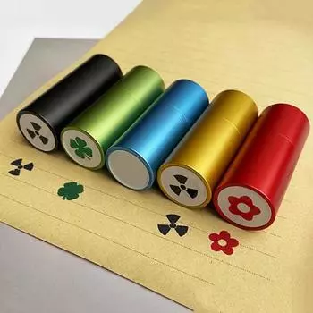 Штамп для мяча для гольфа, водонепроницаемый, быстросохнущий маркер для мяча для гольфа, портативный инструмент для идентификации мяча, металлический штамп, аксессуары для гольфа, подарок игроку в гольф чёрный