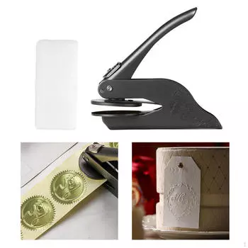 Штамп для тиснения из нержавеющей стали, пустая печать, ручная пресс-салфетка, сделай сам, поделки, плоскогубцы для рукоделия, без рисунка