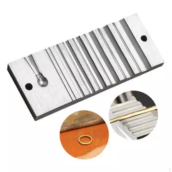 Штамп, инструмент для ювелирных изделий из металла, полукруглые канавки для тонких ювелирных изделий Style A