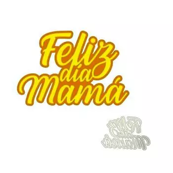 Штамп из углеродистой стали для травления испанских букв One Size