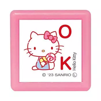 Штамп Kao Персонажи Sanrio Мини Пон Штамп Hello Children s Kitty/OK 2410-015