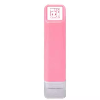 Штамп Kao Pokemon One Point Penetration Stamp Coral Pink Children s Eevee/Midashi/Color: 2870-037