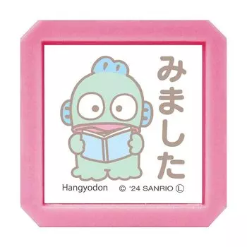 Штамп Kao Sanrio Characters Penetration Stamp SQ I Saw Hangyodon Чернила синие детские / / Цвет: / 2411-024