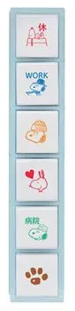 Штамп Kodomonookao Snoopy Pochitto Six Ежедневник 2205-001