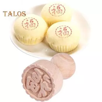 Штамп Mooncake, удобная ручка, украшение еды, четкая гравировка, хорошая паровая булочка, штамп Mooncake, аксессуары для выпечки