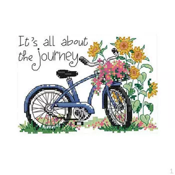 Штампованные сложные выкройки для начинающих детей, 11CT, 26x21 см