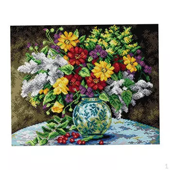 Штампованные стартовые наборы для вышивания для начинающих, DIY 11CT 14CT Рукоделие Швейные поделки - красочные 14CT